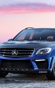 Превью обои mercedes benz, улица, авто