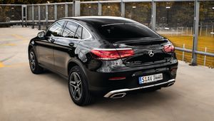 Превью обои mercedes glc 300, mercedes, автомобиль, черный