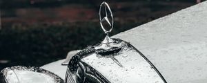 Превью обои mercedes, машина, ретро, винтаж