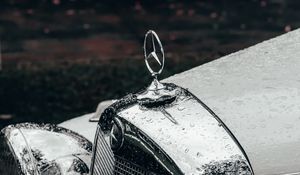Превью обои mercedes, машина, ретро, винтаж