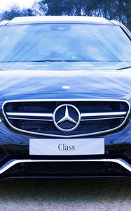 Превью обои mercedes, mercedes-benz, s-class, вид спереди