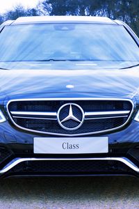 Превью обои mercedes, mercedes-benz, s-class, вид спереди