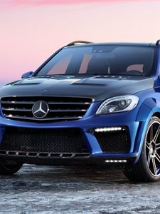 Превью обои mercedes, ml 63amg, inferno