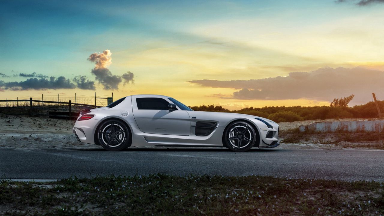 Sls amg обои на телефон