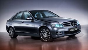 Превью обои mercedes-benz, c 220, bluetec, вид спереди