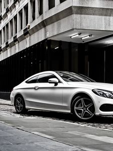 Превью обои mercedes-benz, c-class, amg, c205