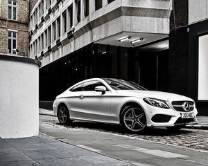 Превью обои mercedes-benz, c-class, amg, c205