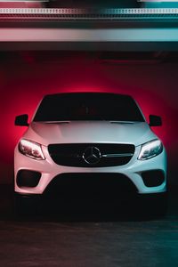 Превью обои mercedes-benz gle 350d, mercedes-benz, автомобиль, вид спереди