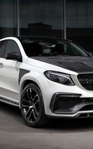 Превью обои mercedes-benz, gle-class, c292, вид спереди