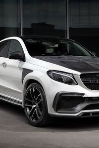 Превью обои mercedes-benz, gle-class, c292, вид спереди