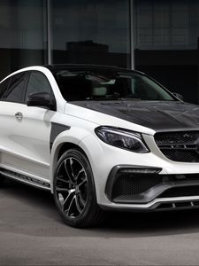 Превью обои mercedes-benz, gle-class, c292, вид спереди