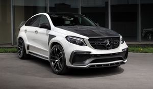 Превью обои mercedes-benz, gle-class, c292, вид спереди