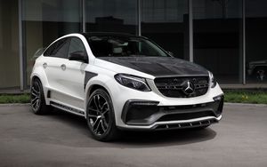 Превью обои mercedes-benz, gle-class, c292, вид спереди