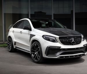 Превью обои mercedes-benz, gle-class, c292, вид спереди