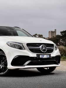 Превью обои mercedes-benz, gle-class, w166, amg