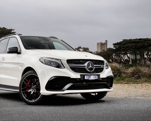 Превью обои mercedes-benz, gle-class, w166, amg