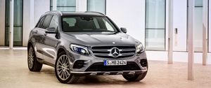 Превью обои mercedes-benz, glk 350, 4matic, x205, вид сбоку