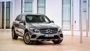 Превью обои mercedes-benz, glk 350, 4matic, x205, вид сбоку