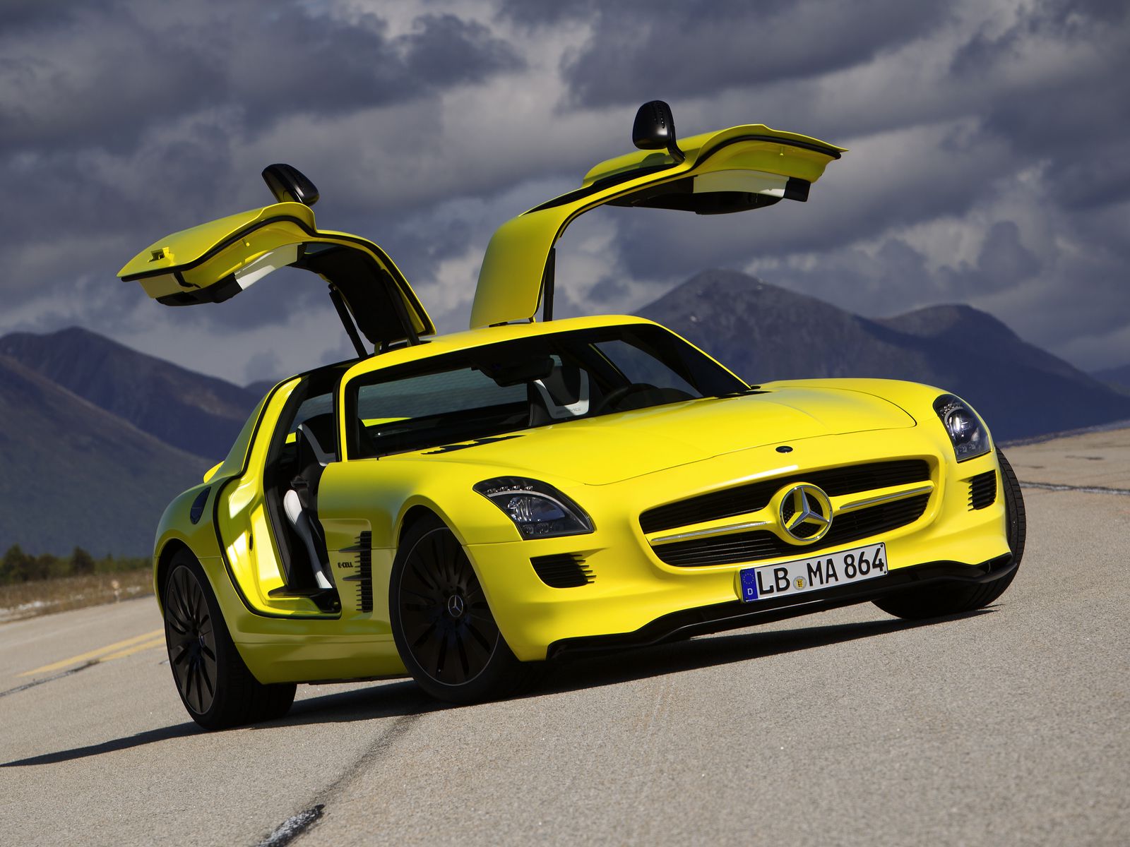 Mercedes Benz SLS AMG 4k