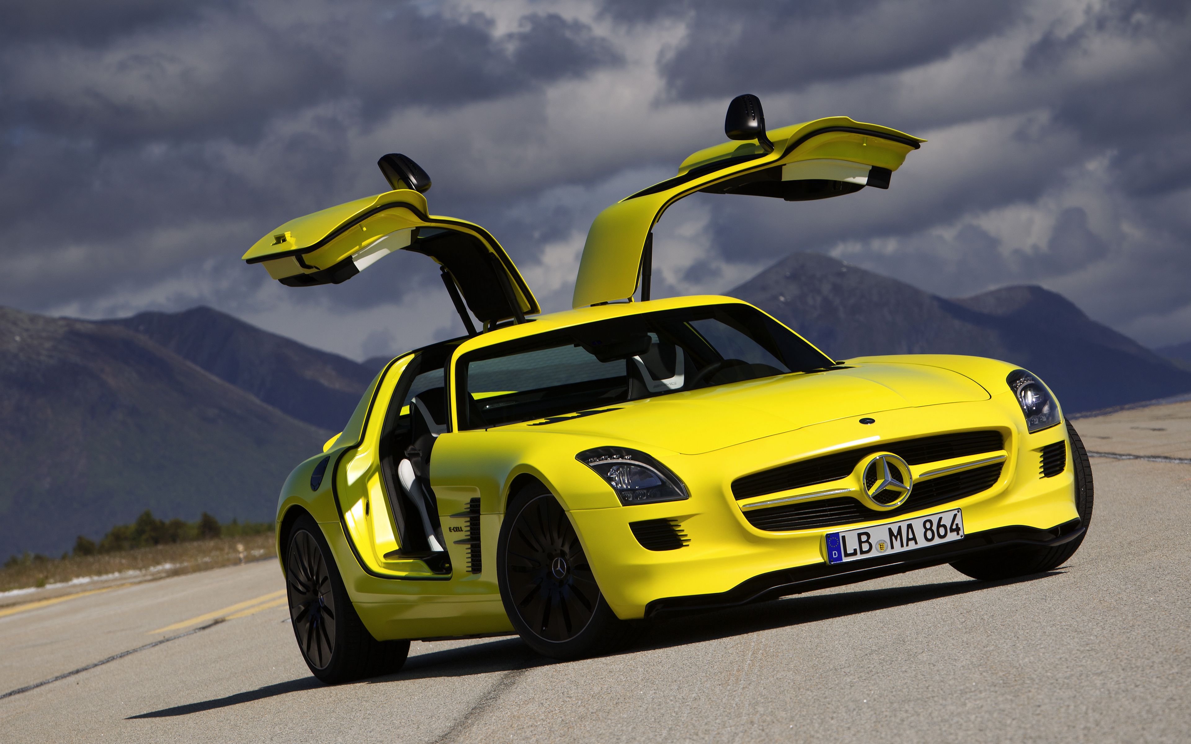 Mercedes Benz SLS AMG 4k