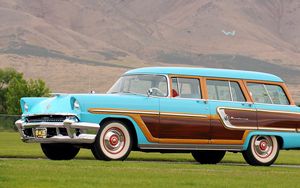 Превью обои mercury monterey, family car, вид сбоку, ретро