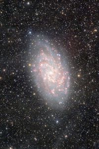 Превью обои мессье 83, галактика, звезды, космос, вселенная
