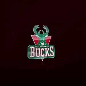 Превью обои milwaukee bucks, nba, баскетбол, логотип