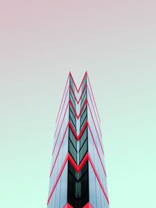 Превью обои минимализм, здание, архитектура, симметрия