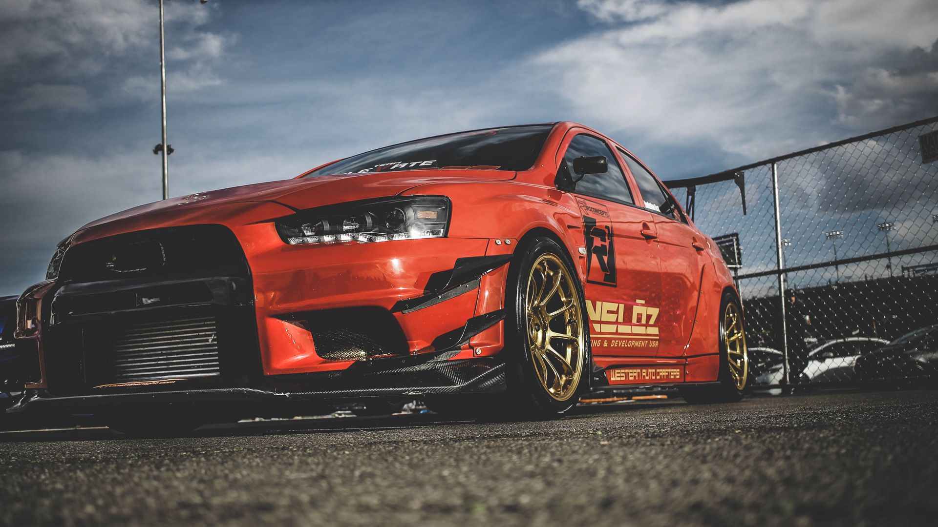 Mitsubishi Lancer Evolution 10 4k