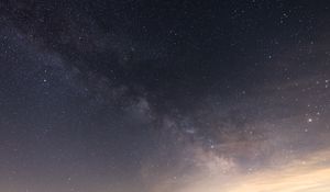Превью обои млечный путь, звезды, небо, ночь, космос