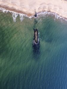 Превью обои море, берег, камни, природа