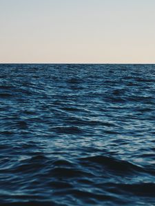 Превью обои море, горизонт, небо