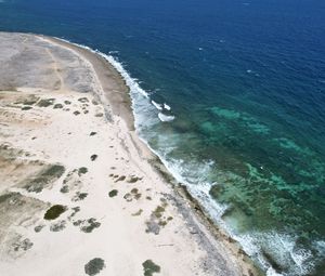 Превью обои море, пейзаж, берег, пляж, природа