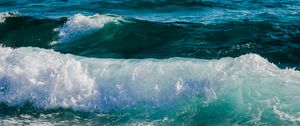 Превью обои море, пена, прибой