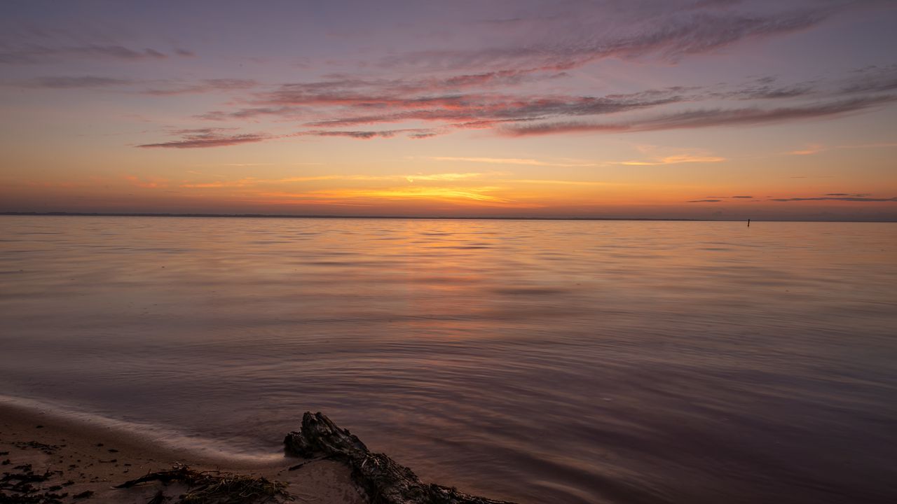 Фон море песок небо