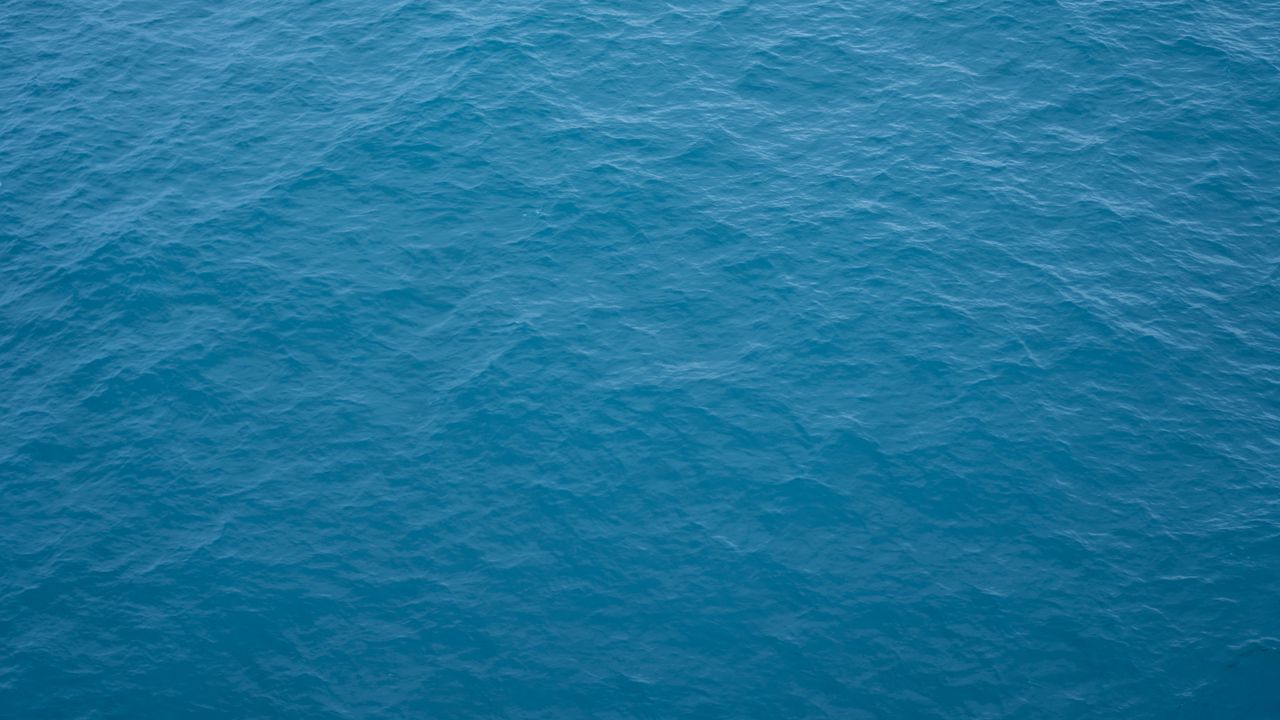 Обои море, поверхность, вода, синий