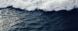 Превью обои море, прибой, пена