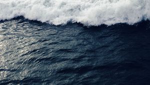 Превью обои море, прибой, пена
