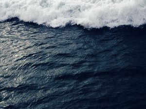 Превью обои море, прибой, пена