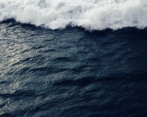 Превью обои море, прибой, пена