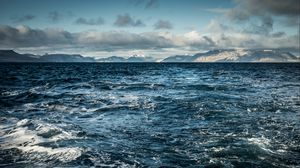 Превью обои море, прибой, волны