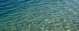 Превью обои море, вода, дно, природа, блики
