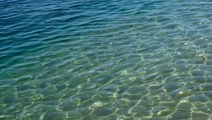 Превью обои море, вода, дно, природа, блики