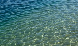 Превью обои море, вода, дно, природа, блики