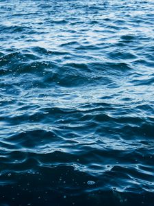 Превью обои море, вода, поверхность, волны