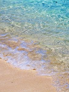 Превью обои море, вода, прозрачная, песок