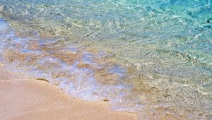 Превью обои море, вода, прозрачная, песок
