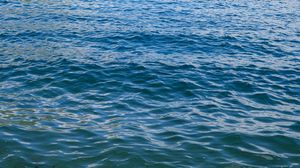 Превью обои море, вода, рябь, волны