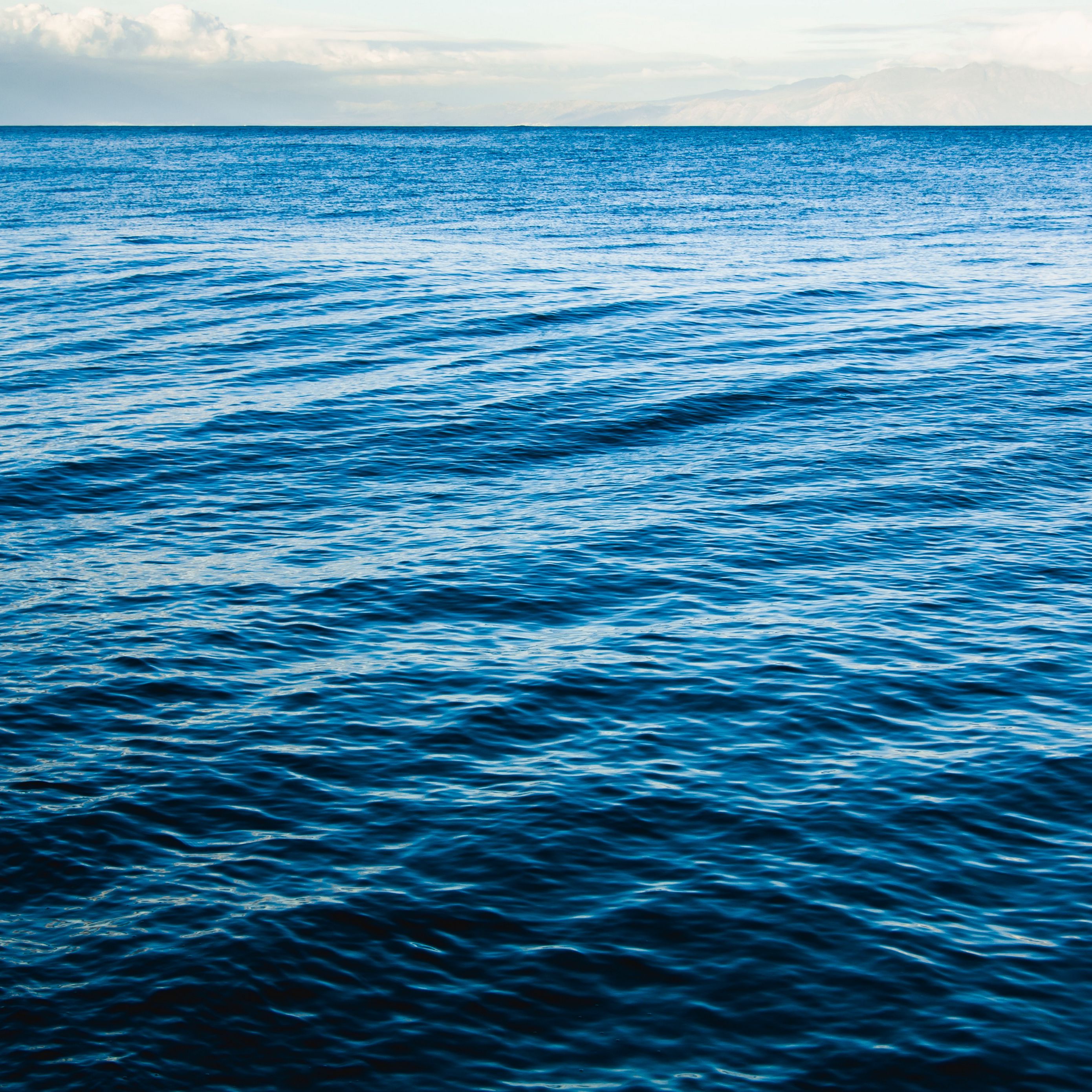 Синий океан 1. Водная гладь. Море вода. Голубое море. Океан.
