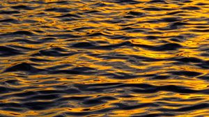 Превью обои море, вода, волны, волнистый, блики
